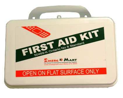 50469-K Ontario No 8 Standard First Aid Kit (Plastic)