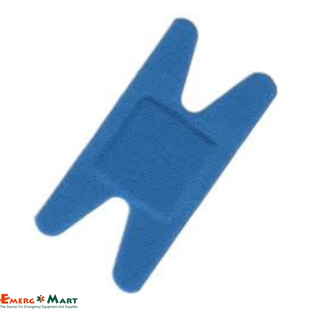 10276-G Blue Metal Detectable Knuckles (100/Bag)