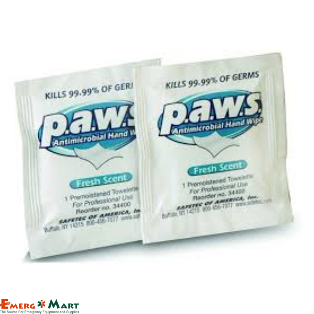 23743-G PAWS Antiseptic Hand Wipes (18/Bag)