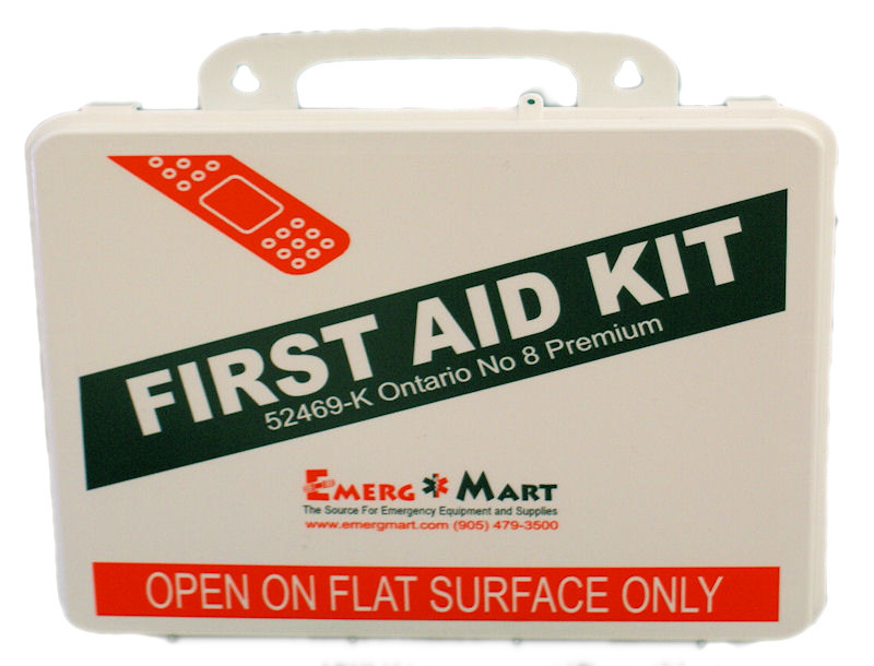 52469-K Ontario No 8 Premium First Aid Kit (Plastic)